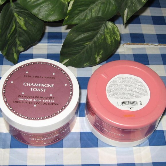 BBW Champagne Toast Whipped Body Butter Lot of 2 NEW - Picture 3 of 3